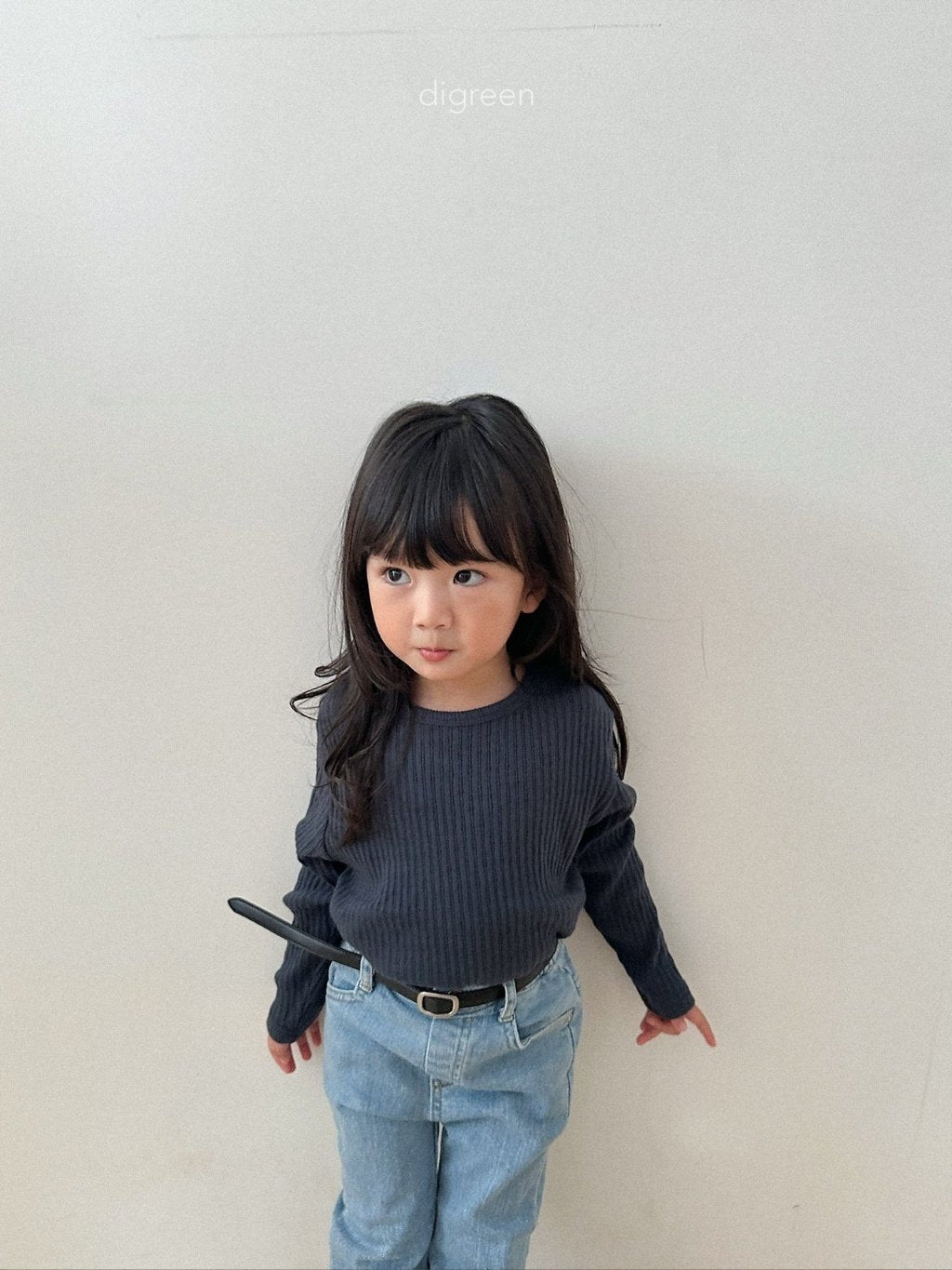 ［digreen］Bella rib tee