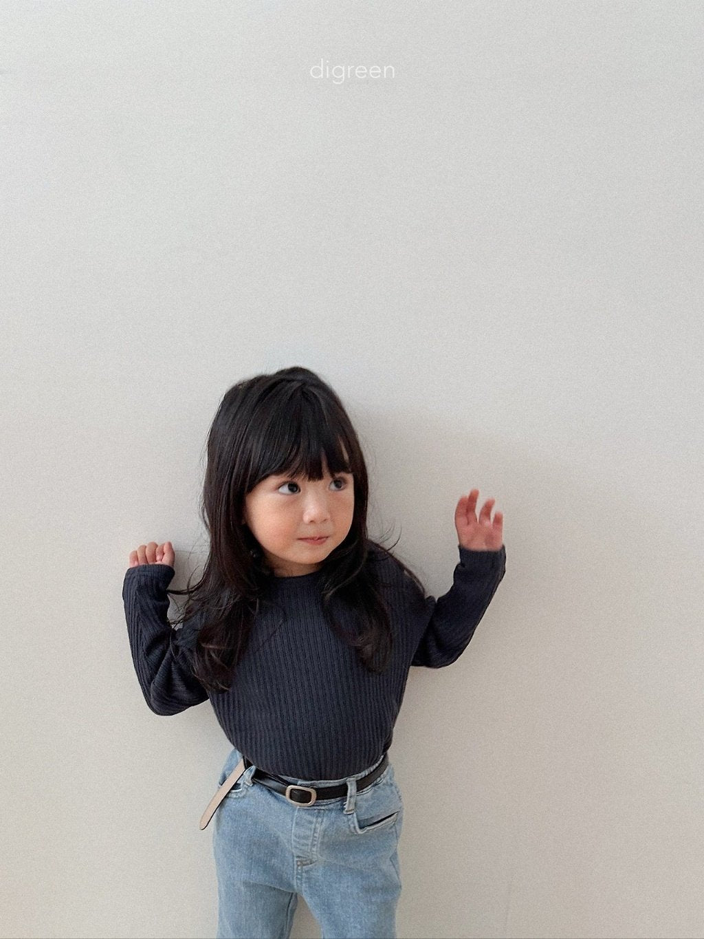 ［digreen］Bella rib tee