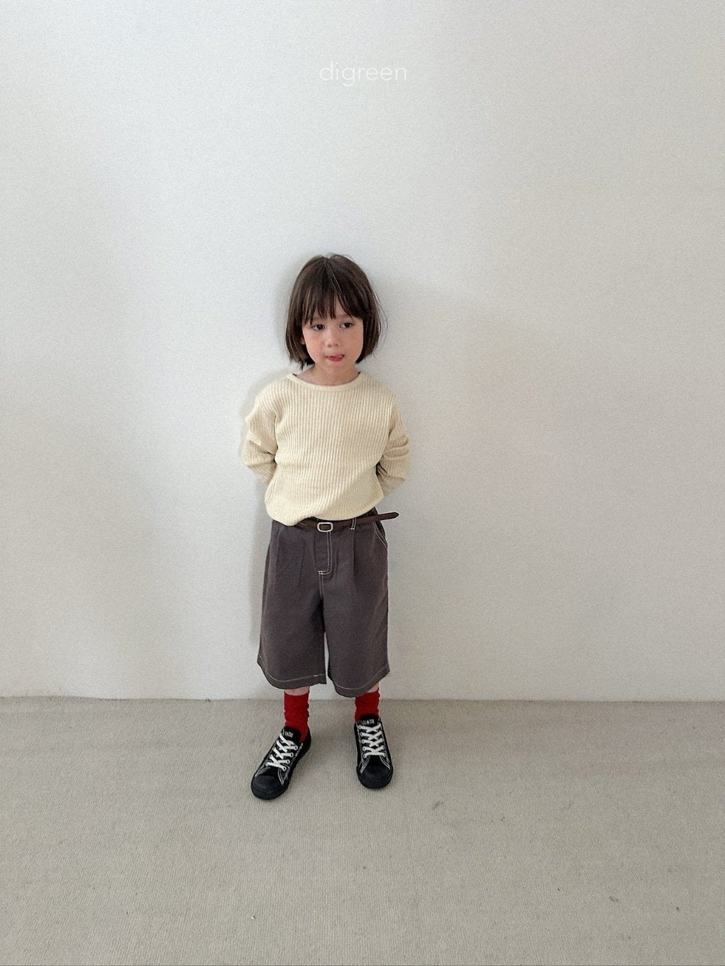 ［digreen］Bella rib tee