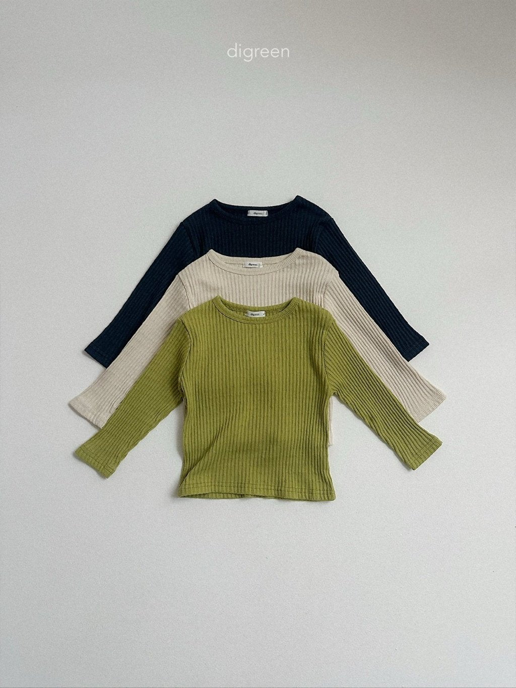 ［digreen］Bella rib tee
