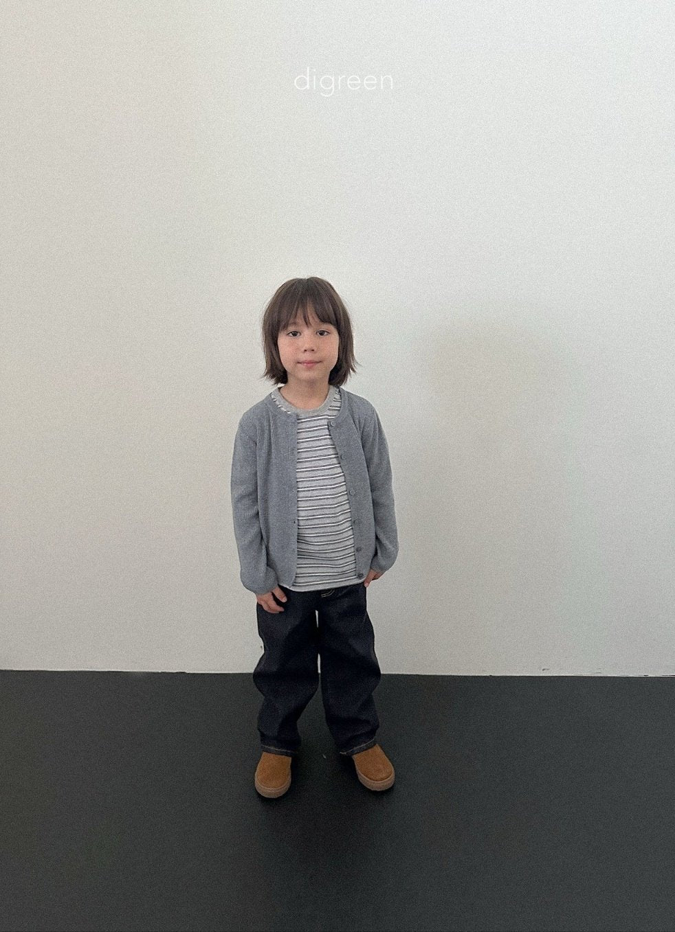 ［digreen］Scone denim pants