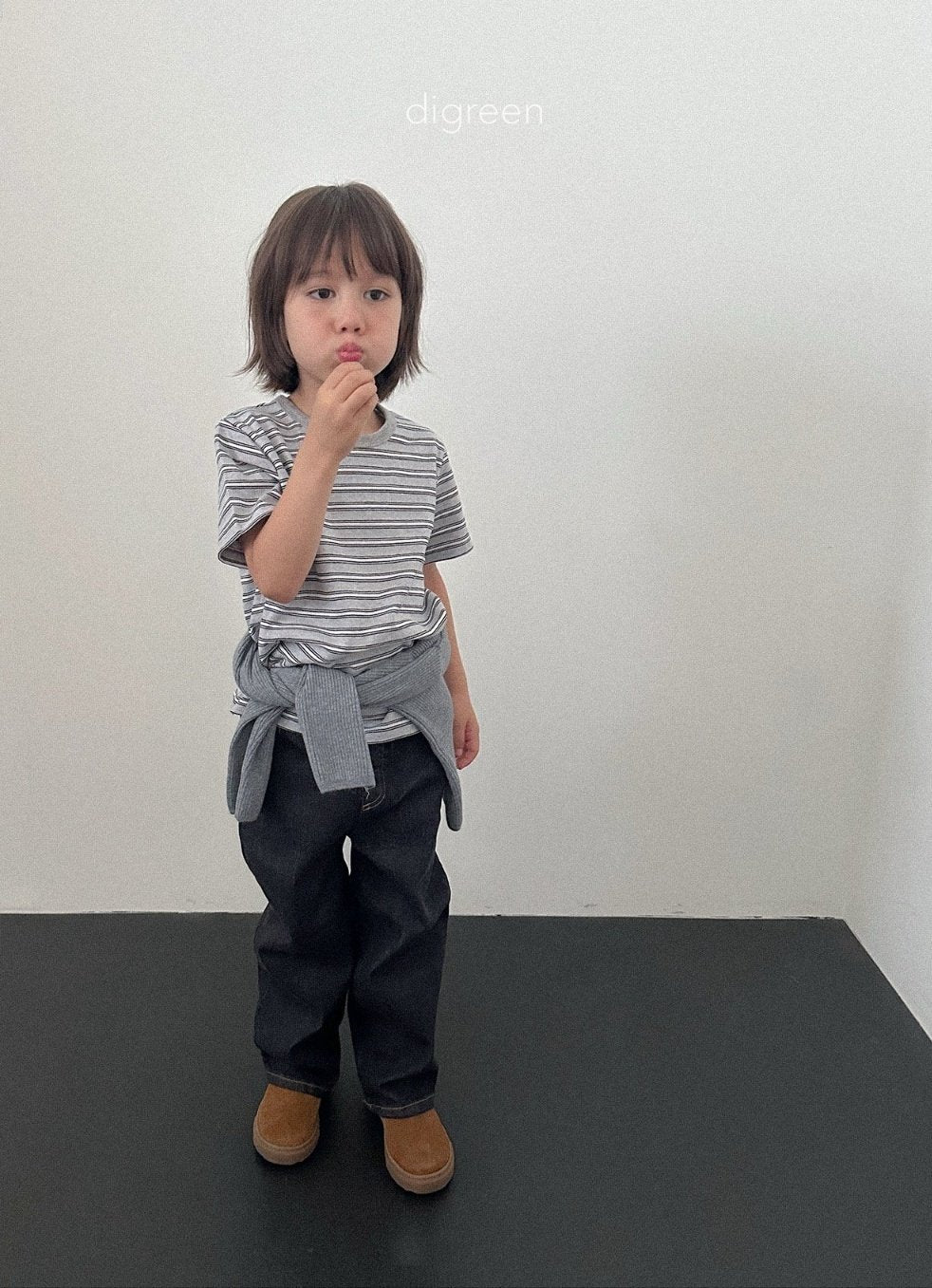 ［digreen］Scone denim pants