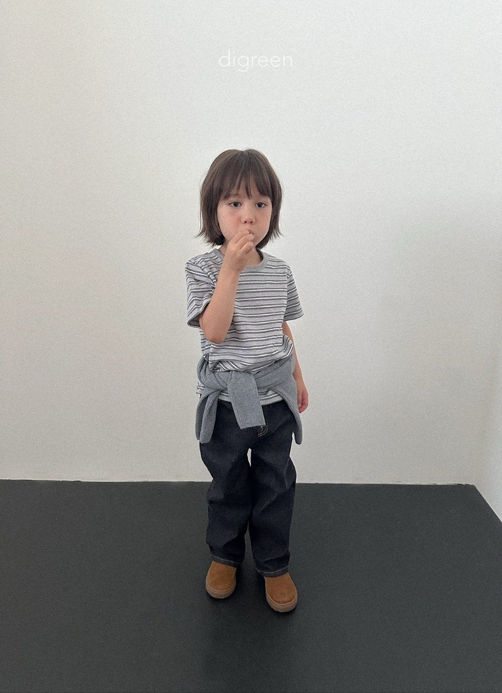 ［digreen］Scone denim pants
