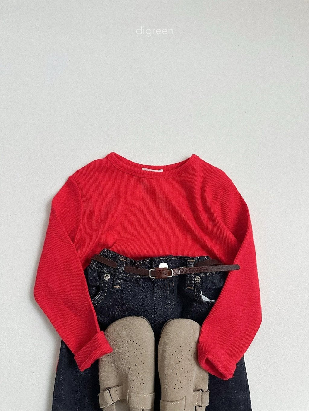 ［digreen］Scone denim pants