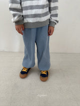 ［digreen］Flat waffle pants