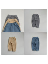 ［digreen］Flat waffle pants