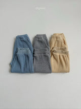 ［digreen］Flat waffle pants