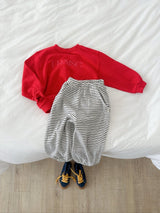 ［digreen］J stripe jogger pants