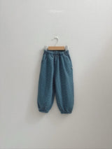［digreen］J stripe jogger pants