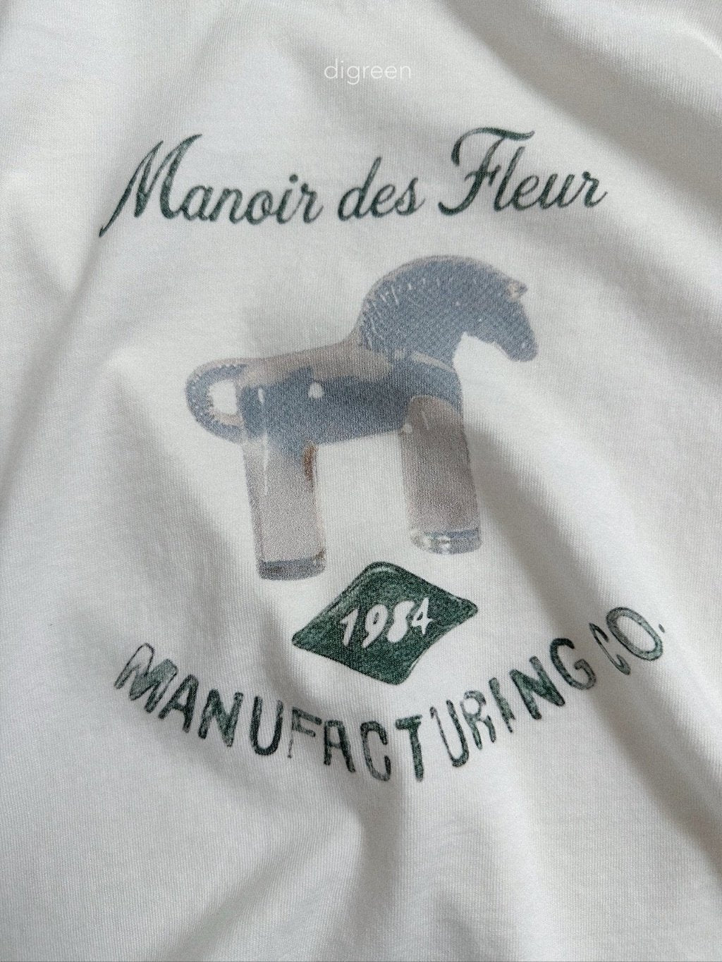 ［digreen］Maiden tee (kids & mom)