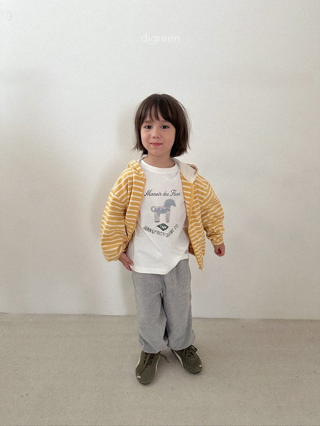［digreen］Maiden tee (kids & mom)