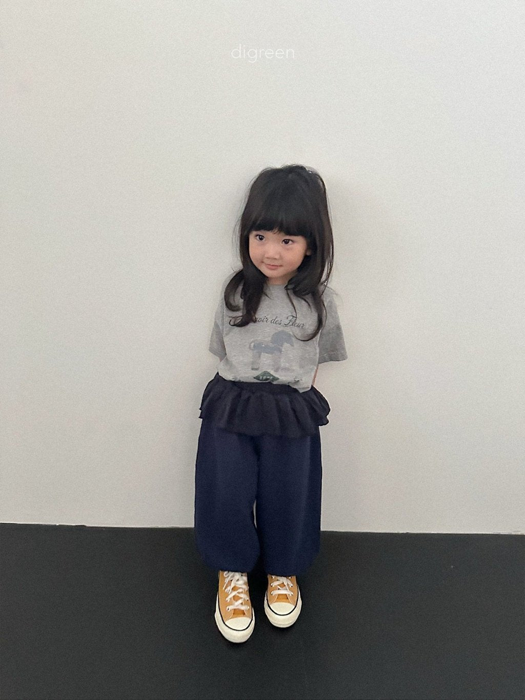 ［digreen］Maiden tee (kids & mom)