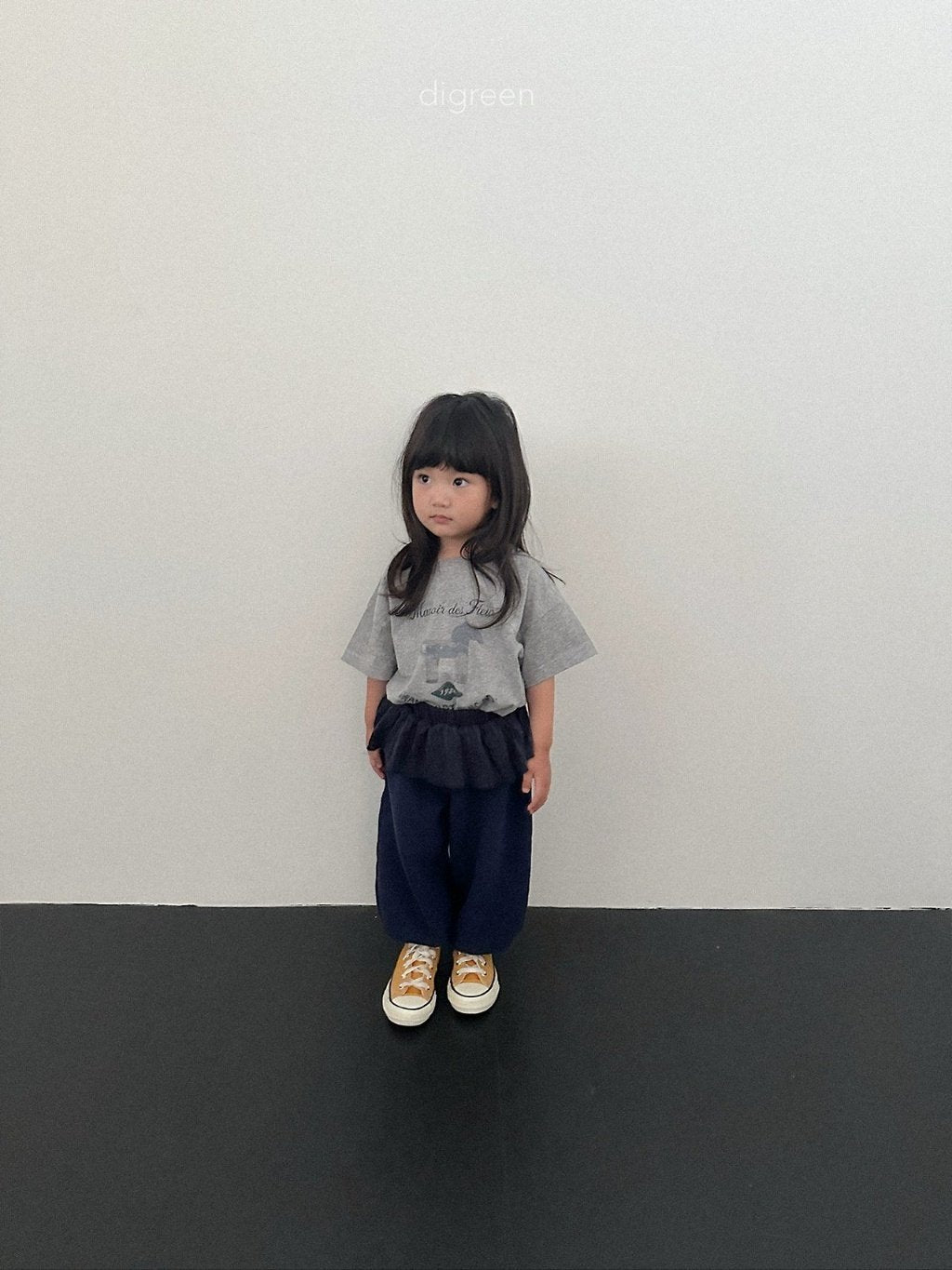 ［digreen］Maiden tee (kids & mom)