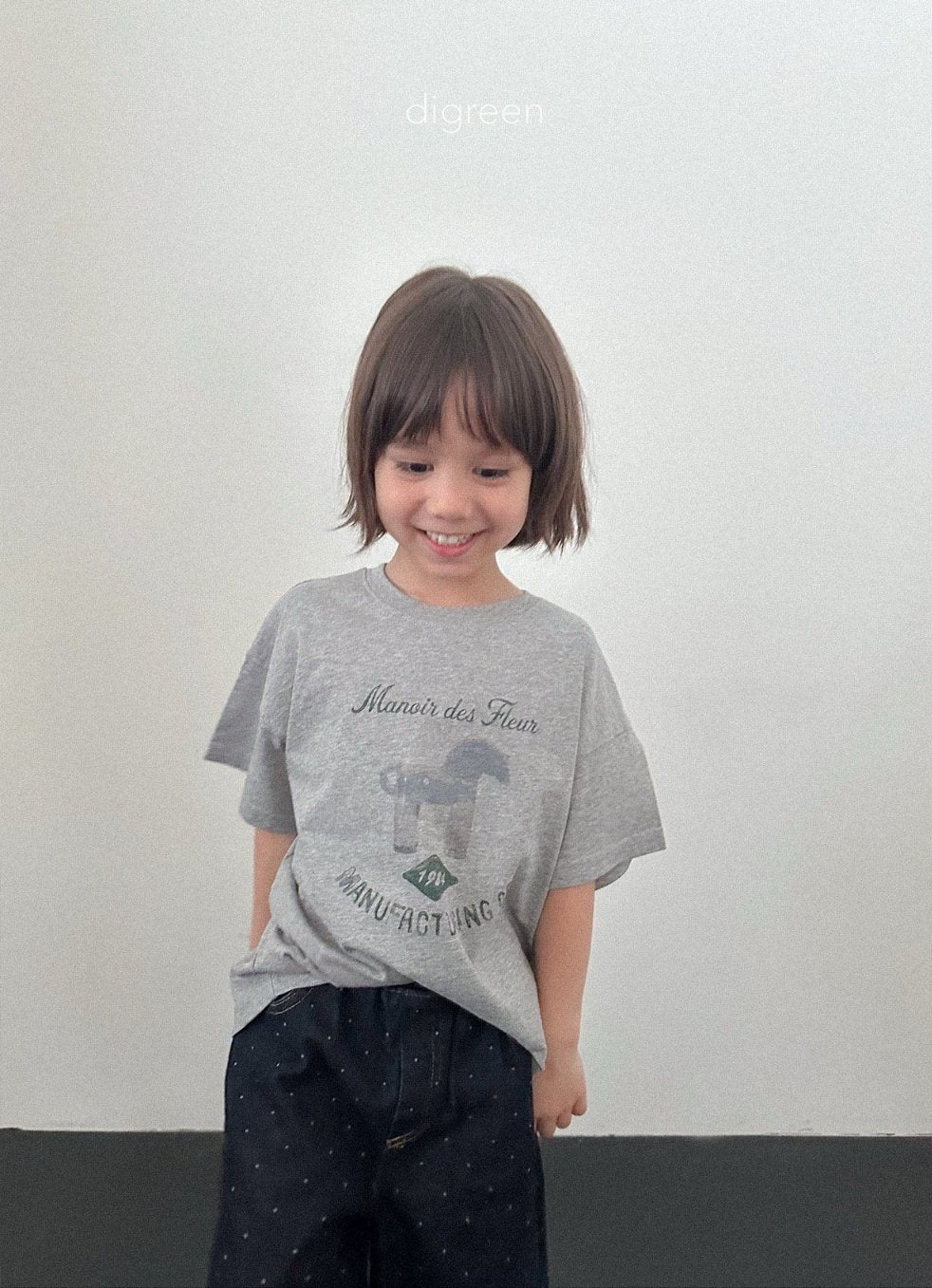 ［digreen］Maiden tee (kids & mom)