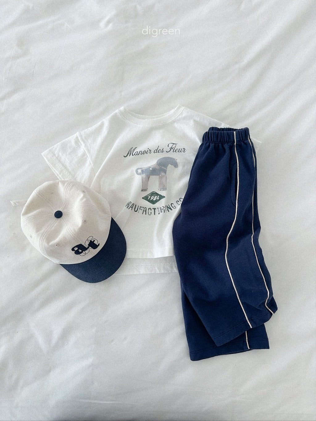 ［digreen］Maiden tee (kids & mom)