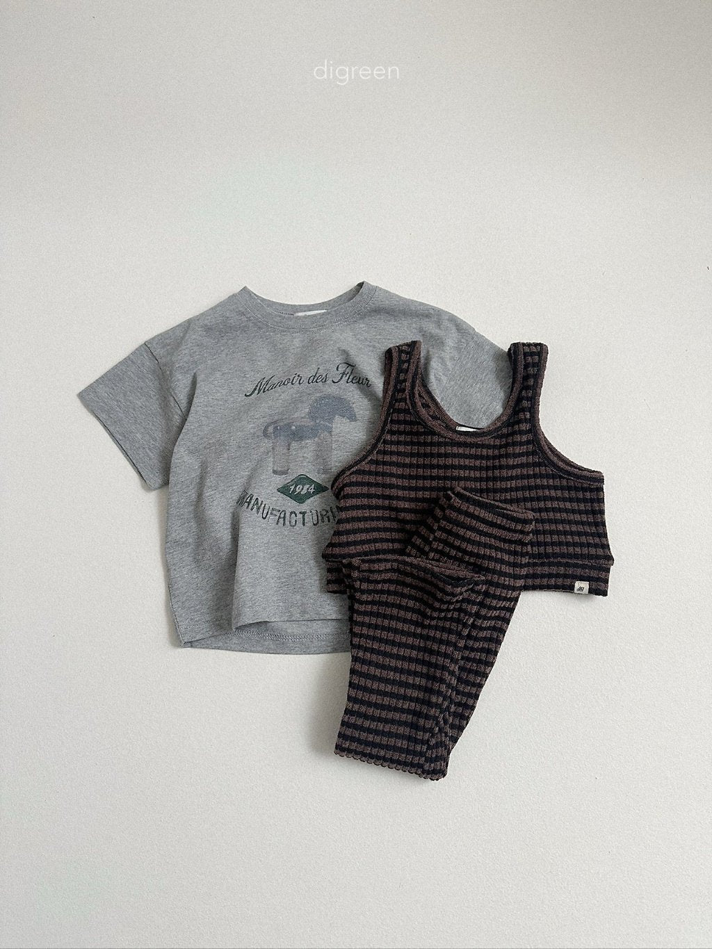 ［digreen］Maiden tee (kids & mom)