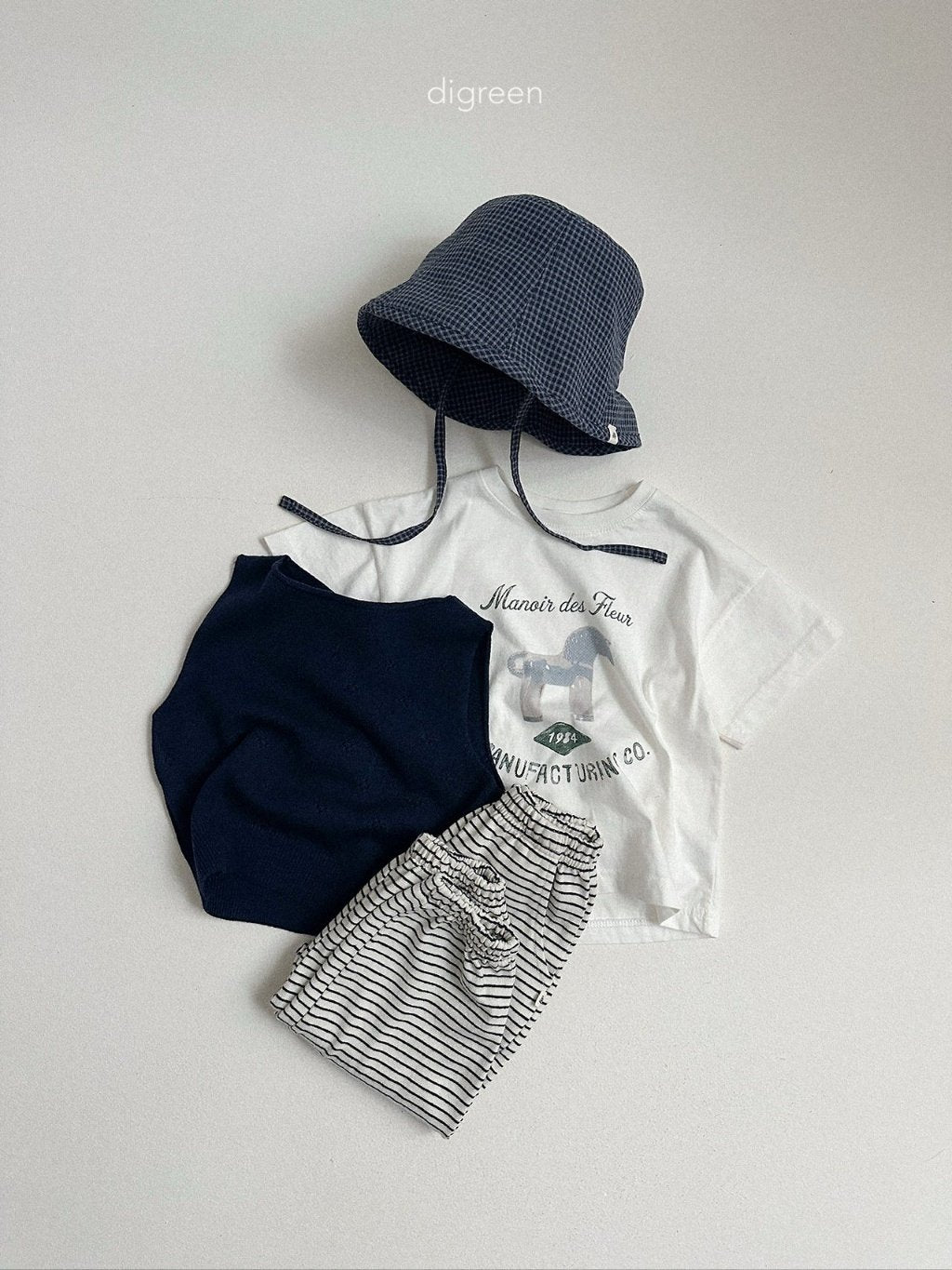 ［digreen］Maiden tee (kids & mom)