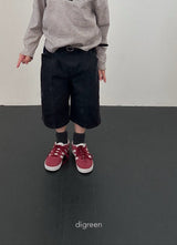 ［digreen］Panel bermuda pants