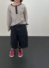 ［digreen］Panel bermuda pants