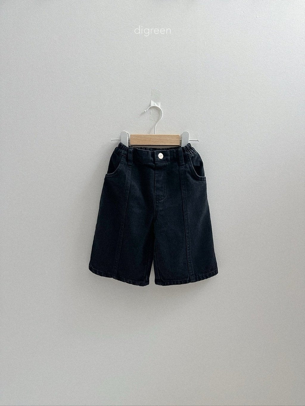 ［digreen］Panel bermuda pants