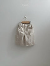 ［digreen］Panel bermuda pants