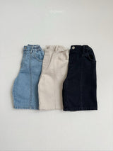 ［digreen］Panel bermuda pants