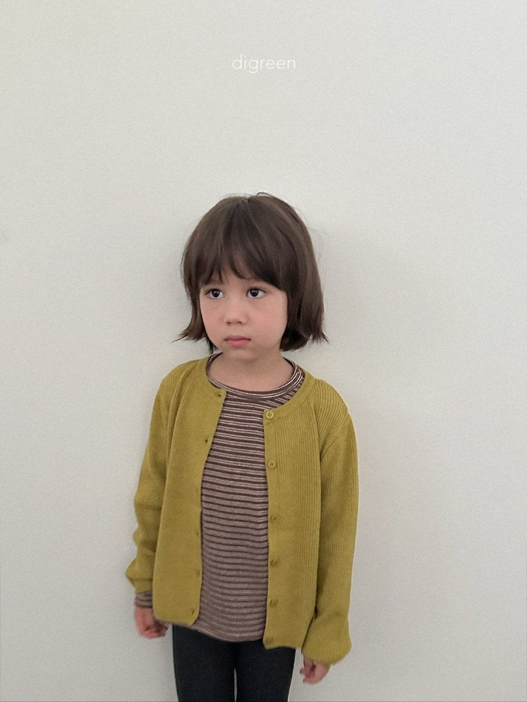 ［digreen］Olive cardigan