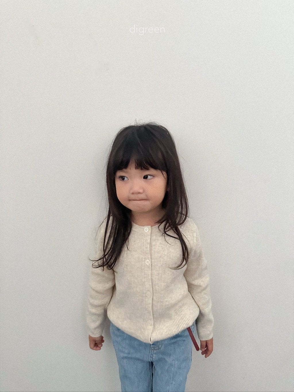 ［digreen］Olive cardigan
