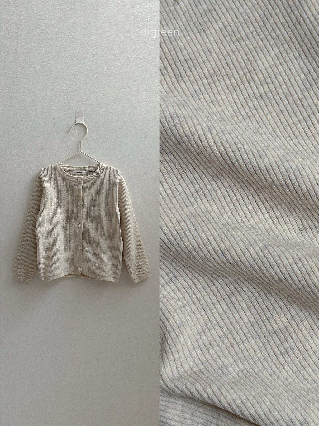 ［digreen］Olive cardigan