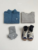 ［digreen］Stripe latte tee