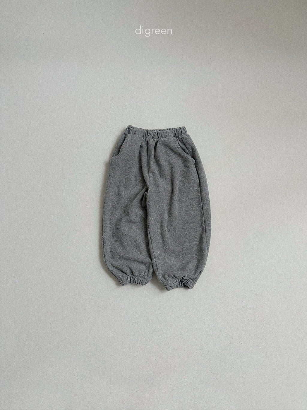 ［digreen］Sand terry joggers pants