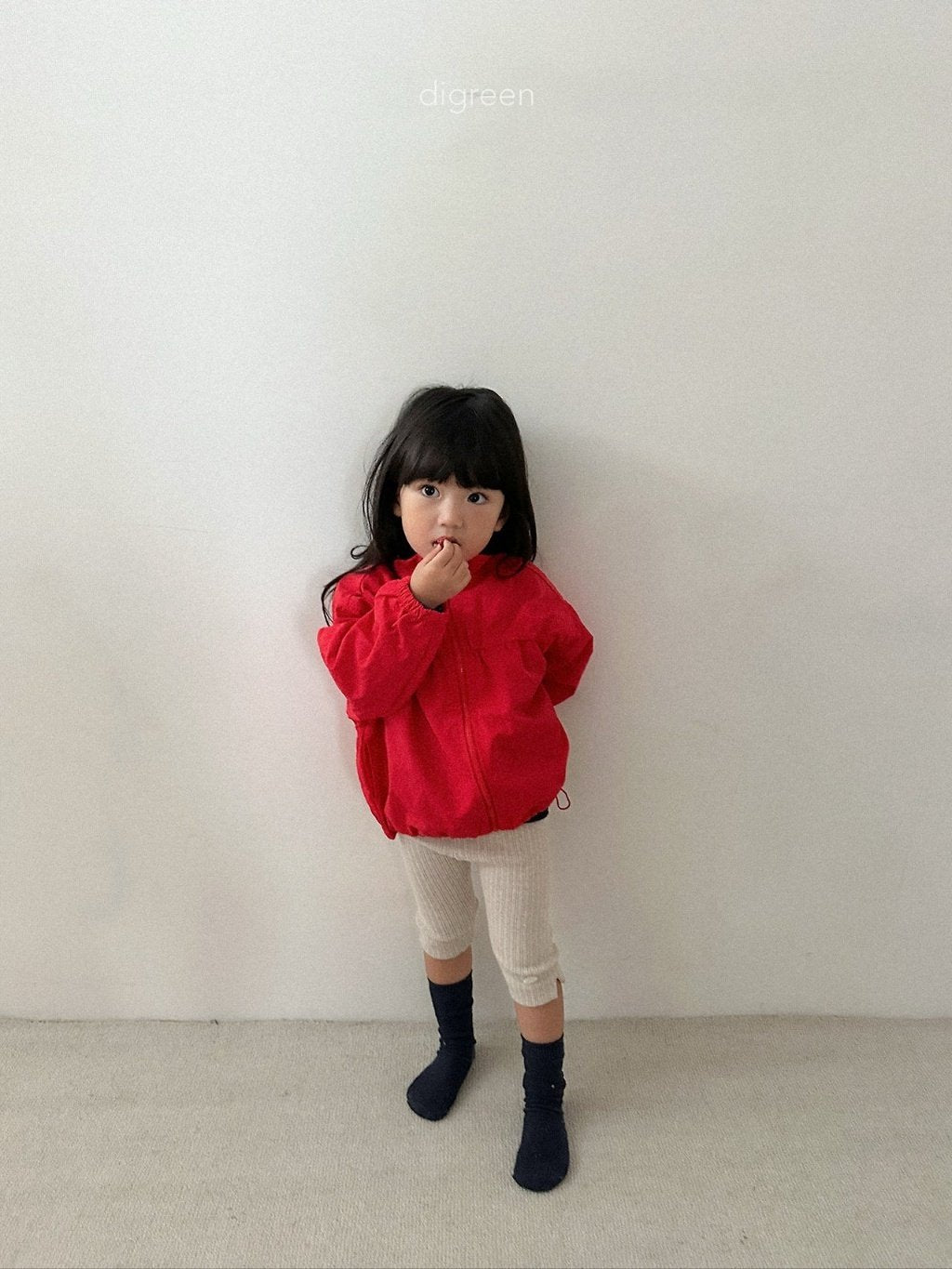 ［digreen］Rib windbreaker