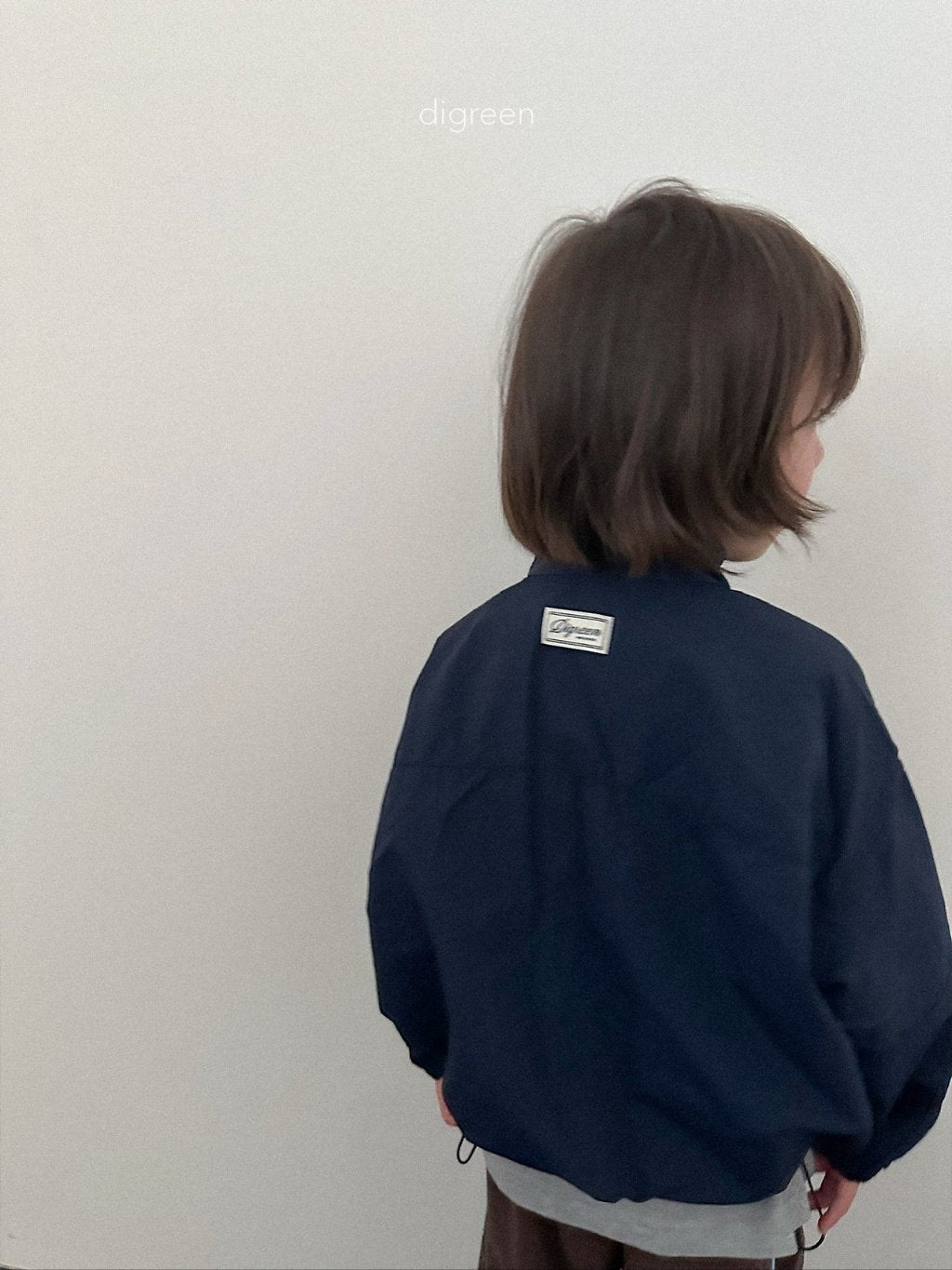 ［digreen］Rib windbreaker