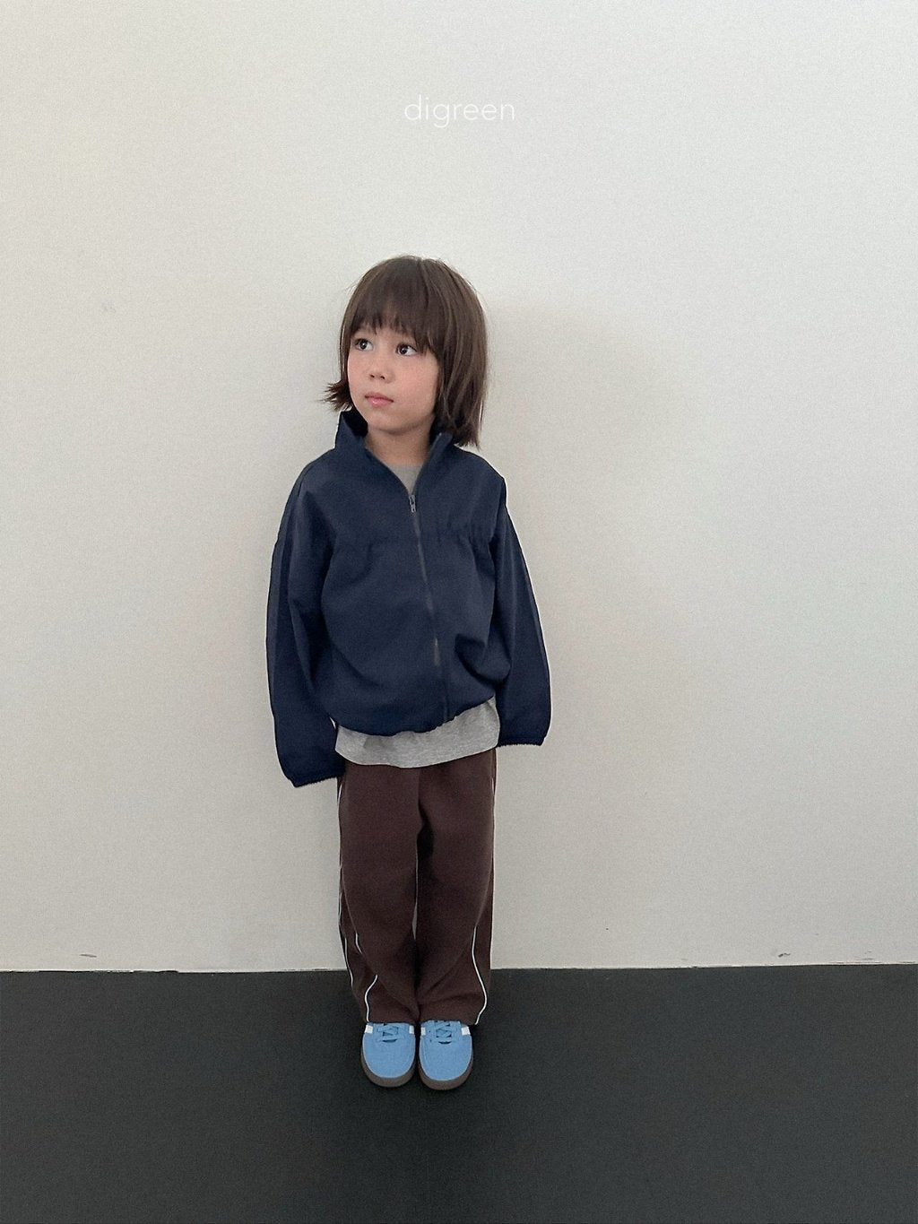 ［digreen］Rib windbreaker