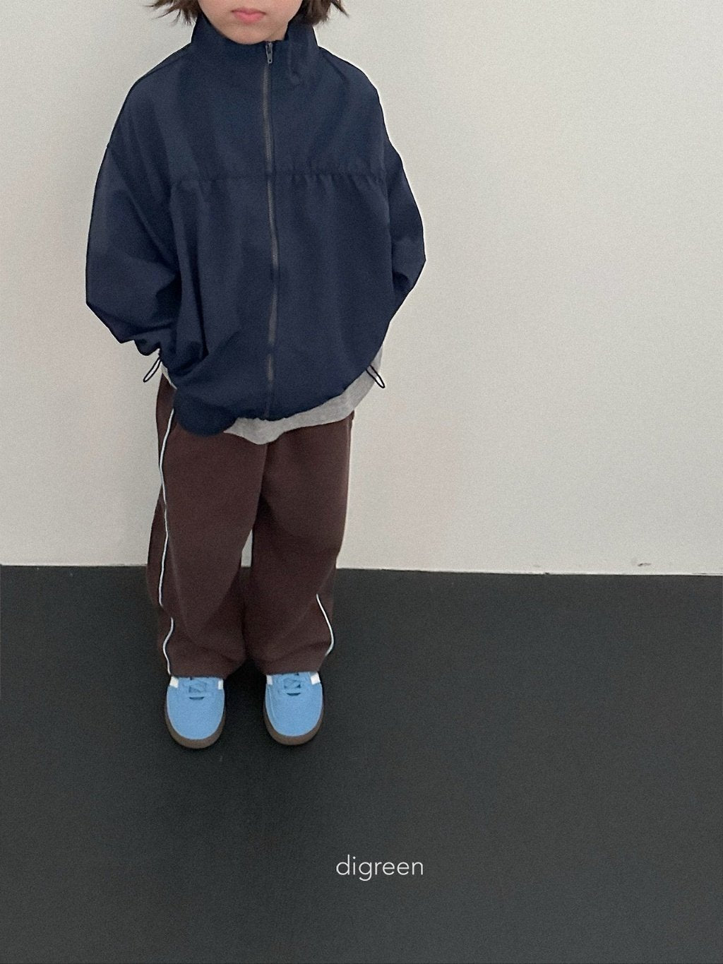 ［digreen］Rib windbreaker