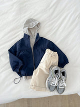 ［digreen］Rib windbreaker