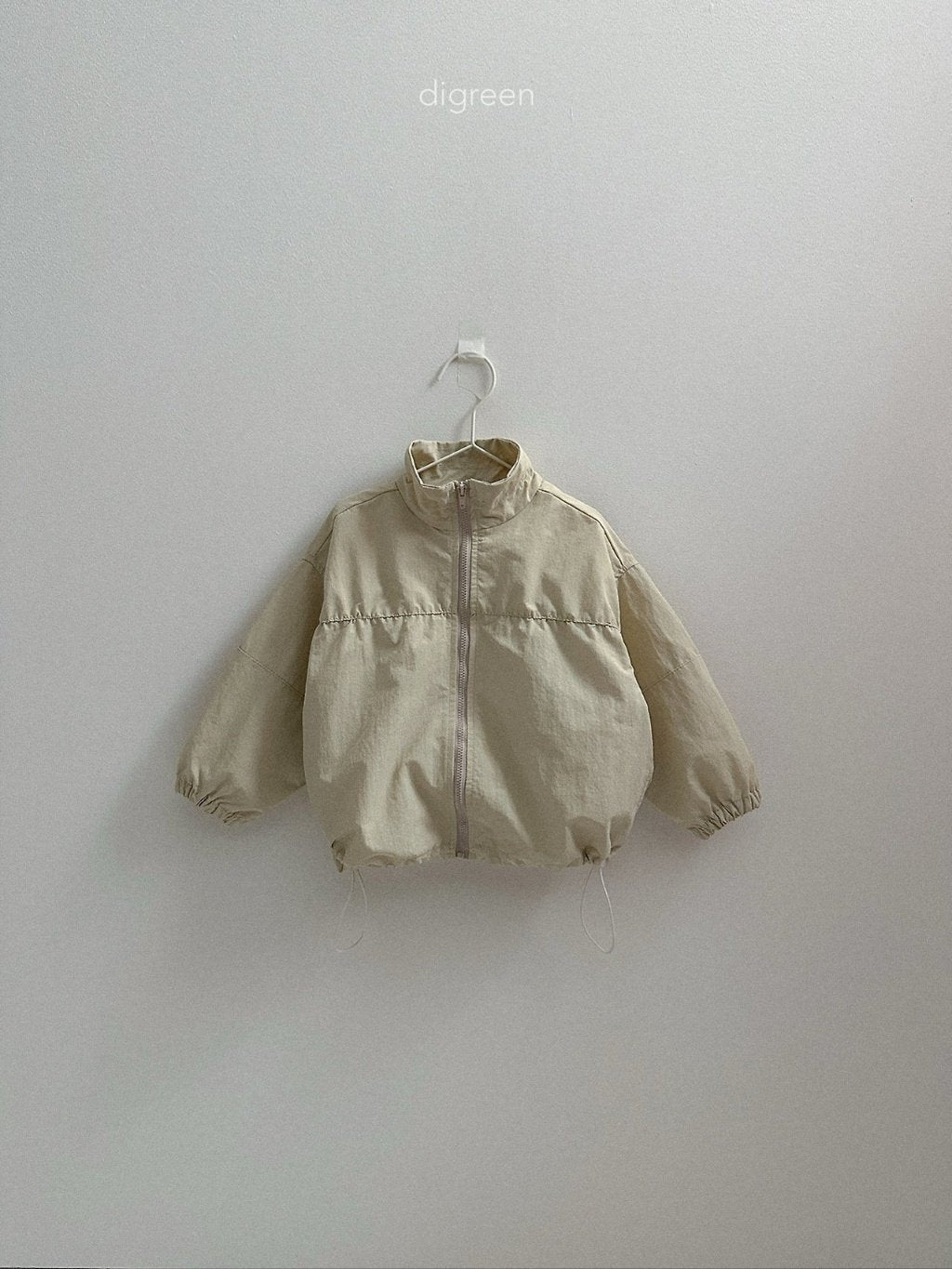 ［digreen］Rib windbreaker