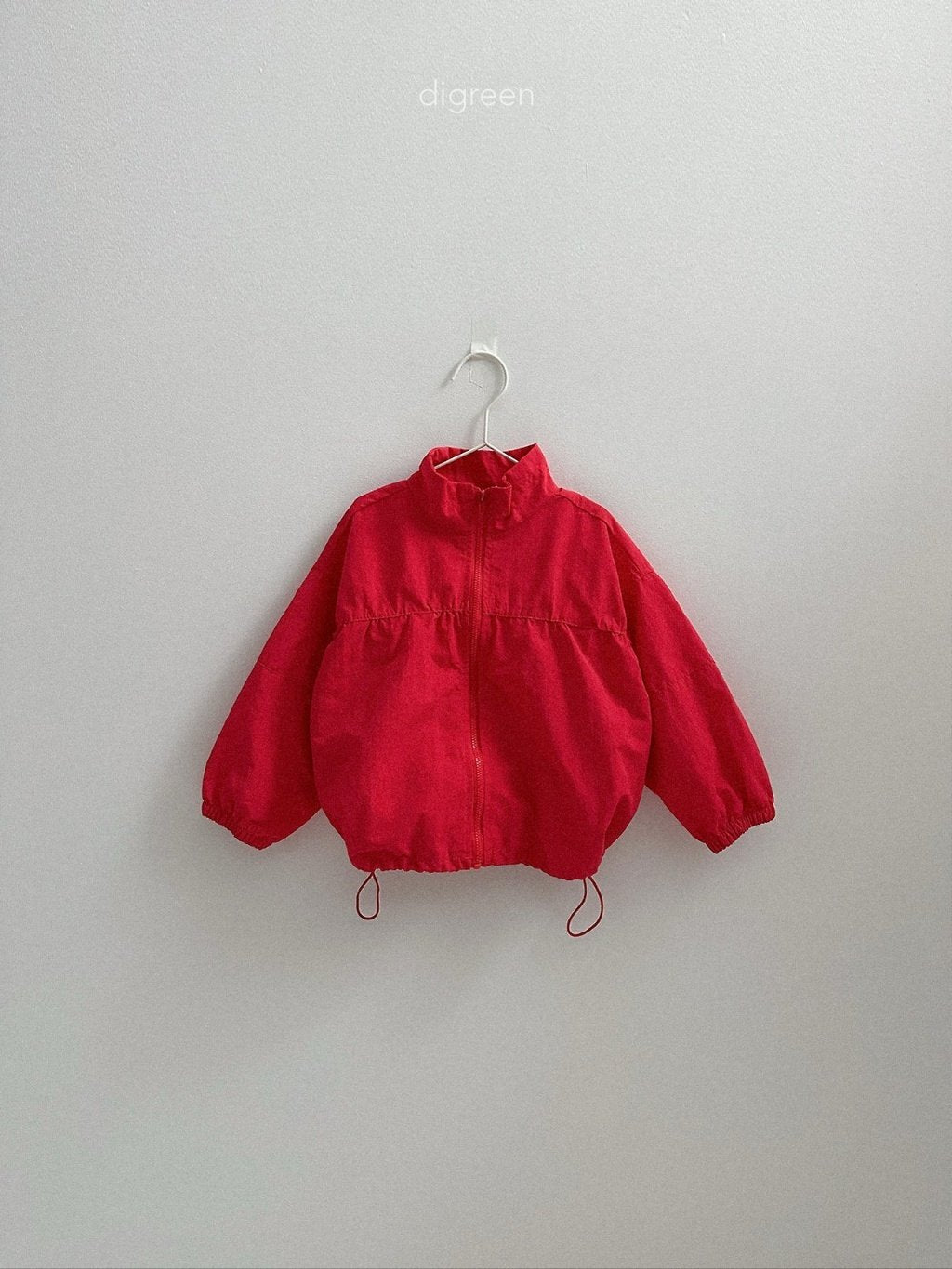 ［digreen］Rib windbreaker