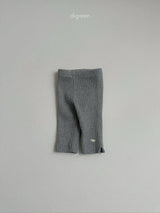 ［digreen］Rib capri leggings