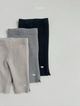 ［digreen］Rib capri leggings