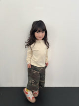 ［digreen］Camo bermuda pants