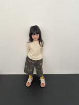 ［digreen］Camo bermuda pants