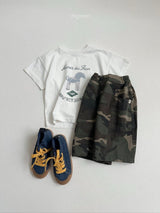 ［digreen］Camo bermuda pants