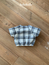 ［bebe holic］Check jumper