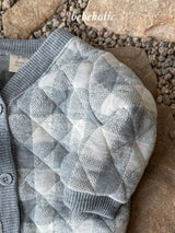［bebe holic］Naru check cardigan