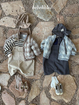 ［bebe holic］Naru check cardigan