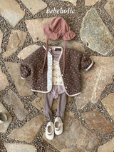 ［bebe holic］Shine lace jumper