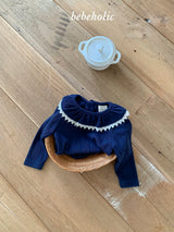 ［bebe holic］Via ruffle rompers