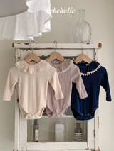 ［bebe holic］Via ruffle rompers