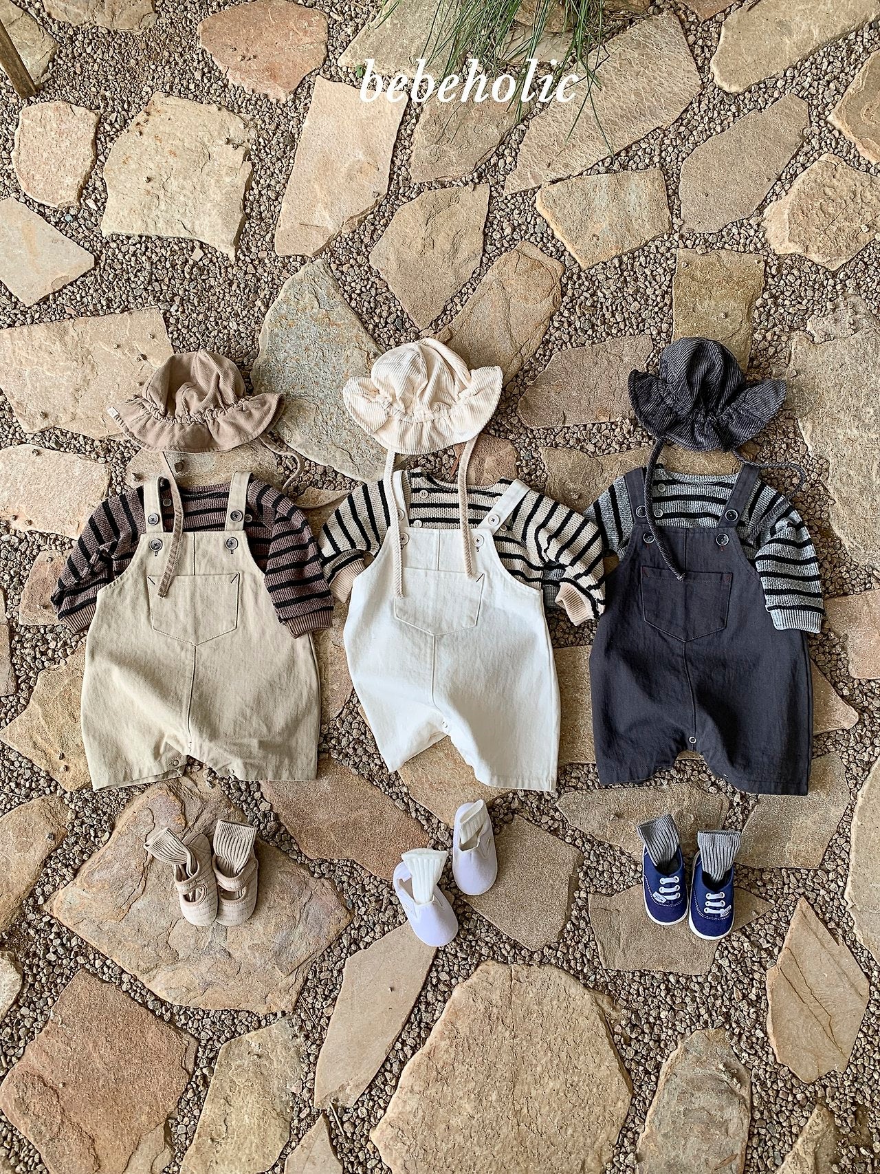 ［bebe holic］Day suspender suit